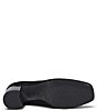 Color:Black - Image 5 - Chelsie Stretch Crepe Square Toe Block Heel Shooties