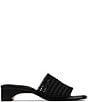 Donald Pliner Clodie Stretch Macrame Slide Sandals - Image 2