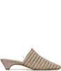 Donald Pliner Gillespie Stretch Macrame Croco Kitten Heel Mules - Image 2