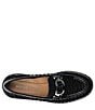 Donald Pliner Hansine Woven Suede Bit Strap Lugged Loafers - Image 4