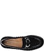 Donald Pliner Hansine Woven Suede Bit Strap Lugged Loafers - Image 4