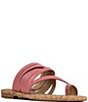 Donald Pliner Hazie Leather Strappy Toe Ring Flat Sandals - Image 6