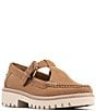 Donald Pliner Helaina Suede T-Strap Lugged Loafers - Image 6