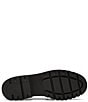 Color:Black - Image 5 - Helio Suede Hardware Patent Detail Lug Sole Platform Loafers