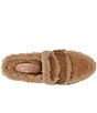 Donald Pliner Ivanna Suede Shearling Lined Platform Wedge Mules - Image 4
