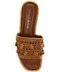 Donald Pliner Jakkir Raffia Macrame Platform Wedge Slide Sandals - Image 5