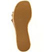 Donald Pliner Jakkir Raffia Macrame Platform Wedge Slide Sandals - Image 6