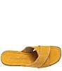 Color:Sungold - Image 4 - Jocelyn Suede Platform Cork Wedge Sandals