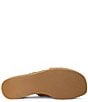 Color:Sungold - Image 5 - Jocelyn Suede Platform Cork Wedge Sandals