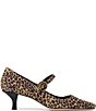 Donald Pliner Kalani Leopard Print Suede Mary Jane Pumps - Image 2