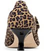 Donald Pliner Kalani Leopard Print Suede Mary Jane Pumps - Image 3