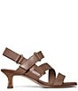 Color:Saddle - Image 2 - Kamele Leather Dress Sandals