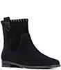 Donald Pliner Karter Suede Square Toe Booties - Image 1