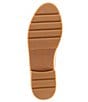 Color:Pale Gold - Image 6 - Lenny Snake Embossed Leather Lug Sole Platform Loafers
