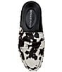 Donald Pliner Melodee Cow Print Calf Hair Studded Penny Loafer Mules - Image 5