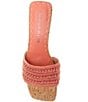 Color:Coral - Image 5 - Nayla Crochet Toe-Post Slide Sandals