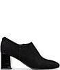 Donald Pliner Pleeze Crepe Elastic Croco Block Heel Shooties - Image 2