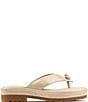 Donald Pliner Samiya Metallic Leather Platform Thong Sandals - Image 2