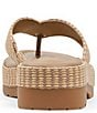 Donald Pliner Sylverr Raffia Thong Platform Sandals - Image 6