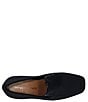 Color:Black - Image 4 - Wallis Crepe Elastic Wedge Loafers