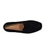 Color:Black - Image 4 - Wallis Suede Wedge Loafers