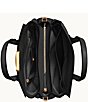 Donna Karan Amagansett Satchel Bag, Color:Black/Gold - Image 3