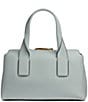 Donna Karan Amagansett Satchel Bag, Color:Frosty Blue - Image 2
