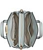 Donna Karan Amagansett Satchel Bag, Color:Frosty Blue - Image 3