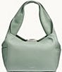 Color:Pale Jade - Image 1 - Amagansett Silver Hardware Shoulder Bag