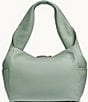 Color:Pale Jade - Image 2 - Amagansett Silver Hardware Shoulder Bag