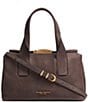 Donna Karan Amagansett Suede Satchel Bag - Image 1