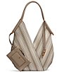 Donna Karan Baldwin Chevron Mini Shoulder Bag - Image 1