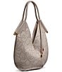 Donna Karan Baldwin Perforated Floral Mini Shoulder Bag - Image 3