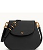 Donna Karan Bellerose Crossbody Bag, Color:Black/Gold - Image 1