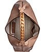 Donna Karan Bellmore XL Smooth Hobo Bag, Color:Toasted Almond - Image 3