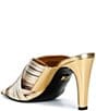 Donna Karan Breigh Metallic Dress Slides - Image 3