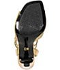 Donna Karan Brooks Strappy Metallic Sandals - Image 5