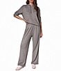Donna Karan Weekend Brushed Rib Mid Rise Pull-On Pants - Image 6