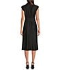 Donna Karan Button Down Midi Shirtdress - Image 2