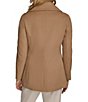 Donna Karan Cashmere Blend Notch Lapel Double Breasted Peacoat - Image 6