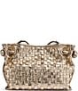 Donna Karan Cashmere Metallic Woven Crossbody Bag - Image 2