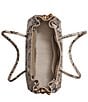 Donna Karan Cashmere Snake Print Medium Tote Bag - Image 3