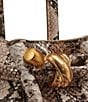 Donna Karan Cashmere Snake Print Medium Tote Bag - Image 6