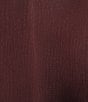 Donna Karan Charmeuse V-Neck Long Sleeve Top - Image 4
