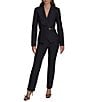 Donna Karan Collarless Wrap Hardware Jacket - Image 3