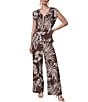 Donna Karan Coordinating Cotton Sateen V-Neck Ruched Extended Shoulder Top - Image 4