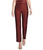 Donna Karan Coordinating Liquid Shine Slim Leg Ankle Pants - Image 1