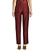 Donna Karan Coordinating Liquid Shine Slim Leg Ankle Pants - Image 2