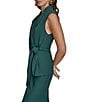 Donna Karan Coordinating Shawl Collar Wrap Vest, Color:Hudson - Image 3