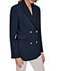 Donna Karan Denim Double Breasted Blazer - Image 3